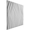 Ekena Millwork Billow EnduraWall Decorative 3D Wall Panel, White, 19 5/8"W x 19 5/8"H WP20X20BWWH - alternate 7